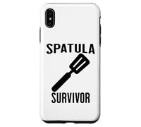 Carcasa para iPhone XS MAX ESPÁTULA SUPERVIVIENTE Divertido Familia Madre Niños Retro