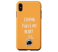 Carcasa para iPhone XS MAX Espeleología alimenta mi corazón Cave Explorer Espeleología Pasatiempo
