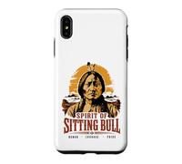 Carcasa para iPhone XS MAX Espíritu del Toro Sentado Jefe Nativo Americano Lakota Sioux