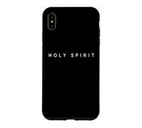 Carcasa para iPhone XS MAX Espíritu Santo/Diseño Simple y clásico de Fuente Moderna de Espíritu Santo