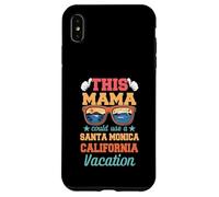 Carcasa para iPhone XS MAX Esta mamá podría Usar Unas Vacaciones en Santa Mónica Día de la Madre