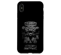 Carcasa para iPhone XS MAX Estatua de la Diosa Azteca Coatlicue México Antiguo Mitología Arte