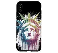 Carcasa para iPhone XS MAX Estatua de la Libertad, EE.UU., Nueva York, Gotham, américa diseño