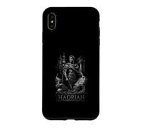 Carcasa para iPhone XS MAX Estatua del Guerrero del Emperador Romano de Adriano Historia de la Antigua Roma