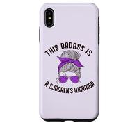 Carcasa para iPhone XS MAX Este Badass ES UN Guerrero DE SJOGREN Purple Ribbon Meme