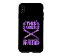 Carcasa para iPhone XS MAX Este clarinetista fue Creado para adorar al Clarinete Cristiano