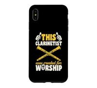 Carcasa para iPhone XS MAX Este clarinetista fue Creado para adorar al Clarinete Cristiano