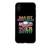 Carcasa para iPhone XS MAX Este es mi Atuendo Genial de los 90 Disfraces de los 90