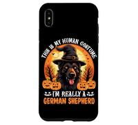 Carcasa para iPhone XS MAX Este es mi Disfraz Humano, Soy Realmente un Pastor alemán