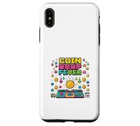 Carcasa para iPhone XS MAX Estilo Retro de Coin Drop Arcade Pixel Gamer