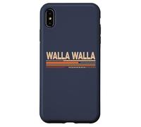 Carcasa para iPhone XS MAX Estilo Vintage de los años 70 de Walla Walla Washington