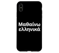 Carcasa para iPhone XS MAX Estoy aprendiendo Griego. Palabra Griega Divertida