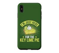 Carcasa para iPhone XS MAX Estoy aquí para el Amante de la pastelería Vintage Key Lime Pie