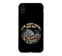 Carcasa para iPhone XS MAX Estoy aquí para mi montaña Rusa