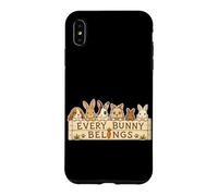 Carcasa para iPhone XS MAX Every Bunny Belongs Conejos Jardín Zanahoria