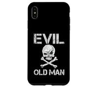 Carcasa para iPhone XS MAX Evil Old Man Der böse Alte Mann Totenkopf