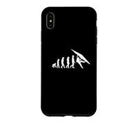 Carcasa para iPhone XS MAX Evolución de Escalada/Escalada en Roca para Principiantes, diseño Divertido