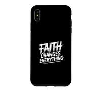 Carcasa para iPhone XS MAX Faith Changes Everything
