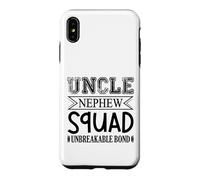 Carcasa para iPhone XS MAX Familia de Fuentes Uncle Nephew Squad Unbreakable Bond