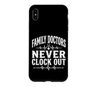 Carcasa para iPhone XS MAX Family Doctors Never Clock out Quote Medical Professional