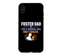 Carcasa para iPhone XS MAX Family Parenting Foster Dad Like A Normal Dad Only Cooler