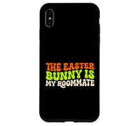Carcasa para iPhone XS MAX Fan de The Easter Bunny Is My Roommate Holiday Spring Bunny