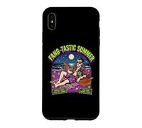 Carcasa para iPhone XS MAX Fang-Tastic Summer Vampire Beach Drácula Vacaciones de Halloween