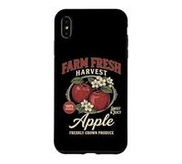 Carcasa para iPhone XS MAX Farm Fresh Organic Apple Farmers Orchard Market Homegrown