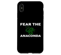 Carcasa para iPhone XS MAX Fear The Anaconda, Camiseta