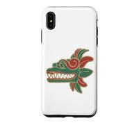 Carcasa para iPhone XS MAX Feathered Serpent Aztec Quetzalcoatl Mexicans Mythology
