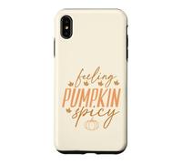 Carcasa para iPhone XS MAX Feeling Pumpkin Spicy, Divertido Amante de Las Especias de Calabaza
