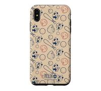 Carcasa para iPhone XS MAX Felix The Cat Baseball Icons Americana All Over Print