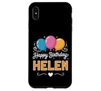 Carcasa para iPhone XS MAX Feliz cumpleaños Helen