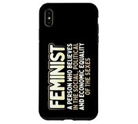 Carcasa para iPhone XS MAX Feminista Social Política Igualdad Económica Sexos Feminismo