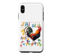 Carcasa para iPhone XS MAX Fête d'anniversaire poulette pour Enfants de 1 ANS