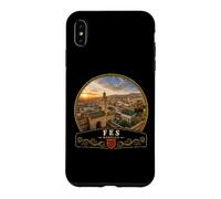Carcasa para iPhone XS MAX Fez Marruecos - Póster de Viaje con diseño histórico marroquí