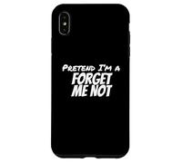 Carcasa para iPhone XS MAX Fiesta de Disfraces de Halloween de Finge I'm a Forget Not ME Lazy