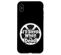 Carcasa para iPhone XS MAX Filmmaker Editor Horror Movie I'Ll Sleep When I'm Dead
