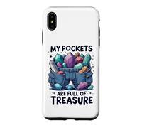 Carcasa para iPhone XS MAX Fines De Semana Pockets Are Full of Treasure Rockhounding