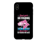 Carcasa para iPhone XS MAX Fisherwoman Real Girls Go Fishing Smart Girls Go Fishing