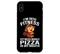 Carcasa para iPhone XS MAX Fitness Pizza Pet Monkey Lover