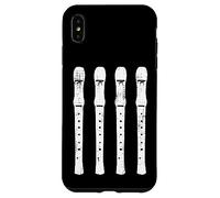 Carcasa para iPhone XS MAX Flauta Retro Flautista Aerófono