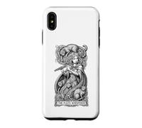 Carcasa para iPhone XS MAX Flauta Susurrador Gatos Flautista Flautista Amante Gato Chica Música