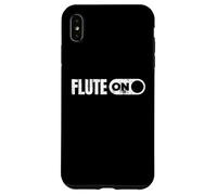 Carcasa para iPhone XS MAX Flauta travesera Flautista Instrumento de Viento Madera