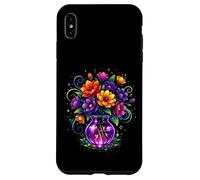 Carcasa para iPhone XS MAX Flores místicas Beltane Bendiciones May Day Pagan Witchy