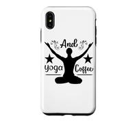 Carcasa para iPhone XS MAX Flujo de Amanecer Sereno y Vibraciones de café de Yoga