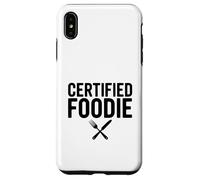 Carcasa para iPhone XS MAX Foodie Certificado ama Comer Delicioso Foodie