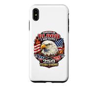 Carcasa para iPhone XS MAX Forjado de Sangre y Tripas 250 años América Águila Calva