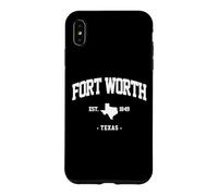 Carcasa para iPhone XS MAX Fort Worth Texas Ciudad Natal de Texas Fan Fort Worth Texas