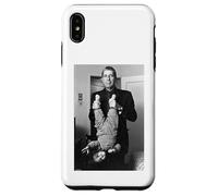 Carcasa para iPhone XS MAX Foto de Leonard Cohen con su Hija Lucca Joy por AJ Barratt